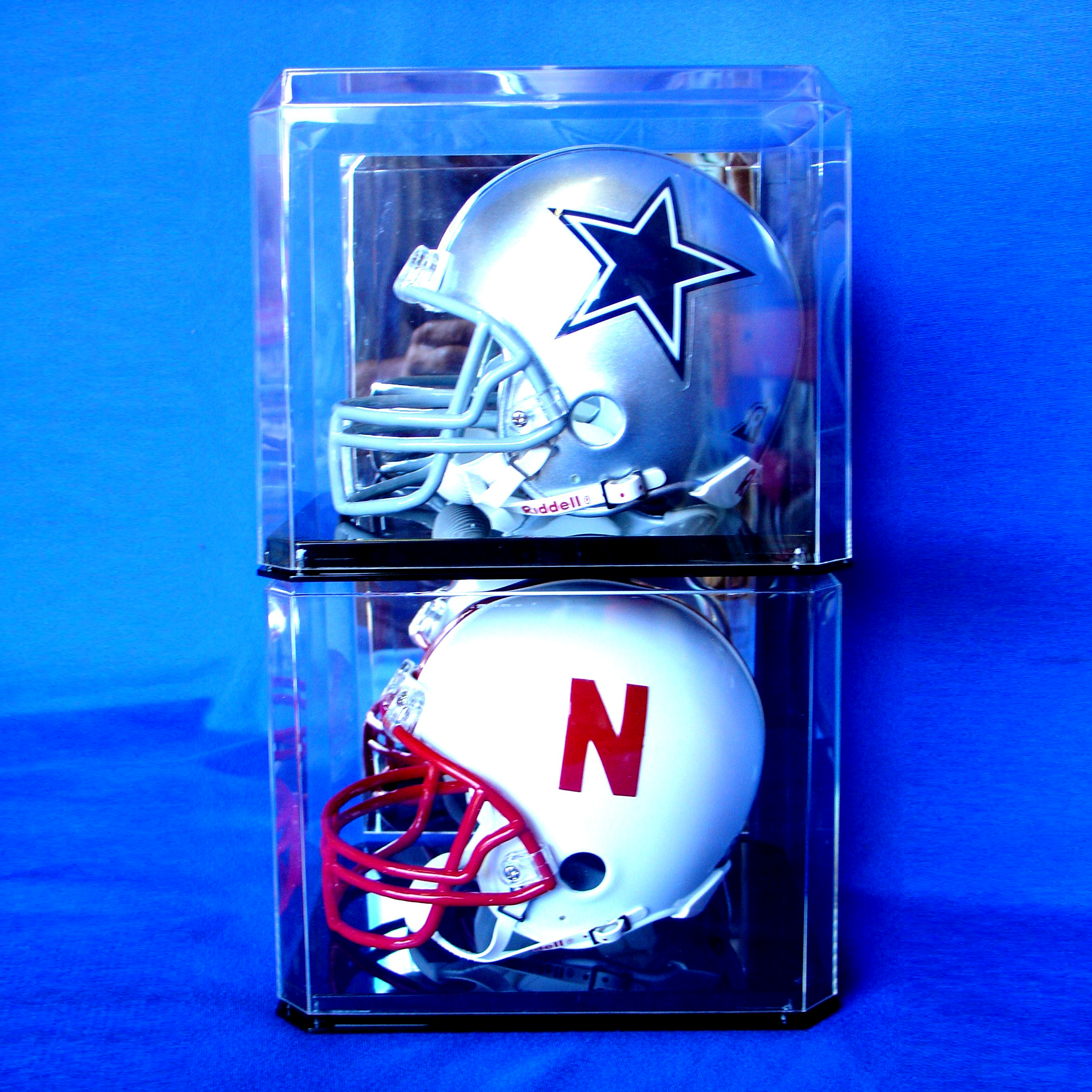 Dallas Cowboys Helmet Display Case - Football Helmet Logo Display Cases